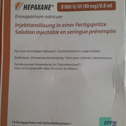 Enoxaparina de 0.8(100 peso la jeringa si me compra 10 se los dejo en 800) - Img 57949749
