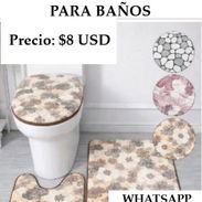 SET DE 3 ALFOMBRAS PARA BAÑOS, ENTREGA DE FACTURA, VARIEDAD DE ÚTILES DEL HOGAR, ETC - Img 54415717