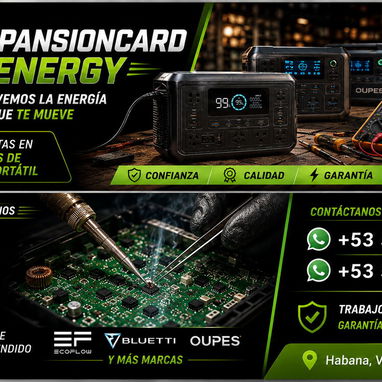 Reparacion de estaciones de energia EcoFlow, Oupes, Bluetti, otras - 3/3