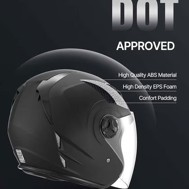 NUEVO Casco semi intengral Vevor para moto - Img 121621768
