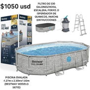 PISCINA NUEVA EN CAJA!!! JUSTO COMO VE EN LA FOTO !!! DOMICILIO INCLUIDO EN LA HABANA!!! - Img 55899547