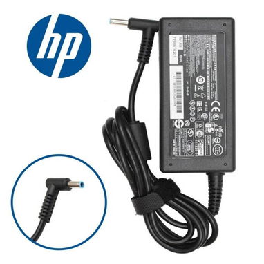 Cargador HP original. Punta azul fina - Img 126621590