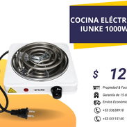 🚨 COCINA ELÉCTRICA IUNKE 1000 W 🚨 - Img 55906137
