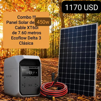 Ecoflows con y sin paneles - 8/10