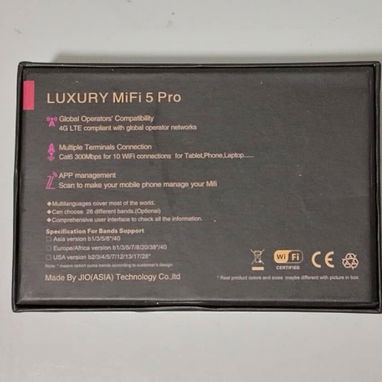 Router luxury mifi 5 pro 4G lte - Img 119792455