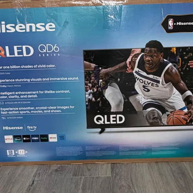 Smatr TV Royal 50" $370/Hisense 43" $330 y 50" Qled $430"/Ruden 55"$400/LG UHD UA7100 43" $370/Samsung55" $ 510 85"$1750 - 7/9