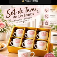 Juegos de tazas y jarras para café, varios modelos. - Img 57755501
