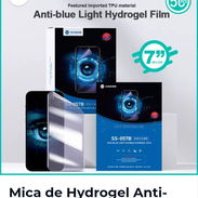 📱 Mica de Hydrogel Anti-Blue Light  📱 Tenemos variedad de micas disponibles. Consulta por los modelos y precios. - Img 57215742