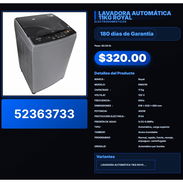 LAVADORA AUTOMÁTICA 11KG ROYAL . - Img 57513416