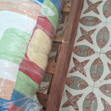 Cama personal de madera con colchón - Img 125402219