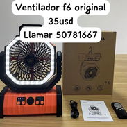 Ventilador recargable f6 - Img 58371946