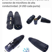 Puntas de cable de Audio XLR Cano hembra/macho - Img 51414389
