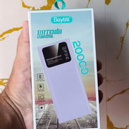 💠Powerbank (Batería Portátil) 20000 mAh 💠Carga 2 a 3 veces tu celular 💠Salida 5v 2.1A 💠Mensajería por costo adiciona - Img 55766567