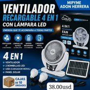 Ventilador Recargable 4 en 1 - Img 56372507