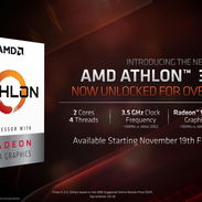 AMD CPU AM4 Athlon 3000G Gráficos integrados Vega 3 // 2 nucleos 4 hilos 3.5Ghz .Exclusivo ❗❗ - Img 57081335