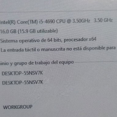 i5 4ta 4690 Q87M 16Gb de ram - 2/2