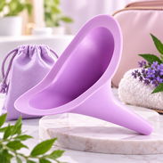 Orinal femenino de viaje para hacer pis de pies postparto postoperatorio - Img 57400950
