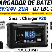 CARGADOR DE BATERÍA INTELIGENTE. CARGADOR DE BATERIA 12V/24V-20A - Q7-LBC-20A. Repara baterías - Img 56007980