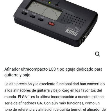 AFINADOR DE GUITARRA Y BAJO - Img 125171065