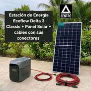 Combo Ecoflow+ Panel Solar + Cable de 10 metros con sus conectores - Img 58035904