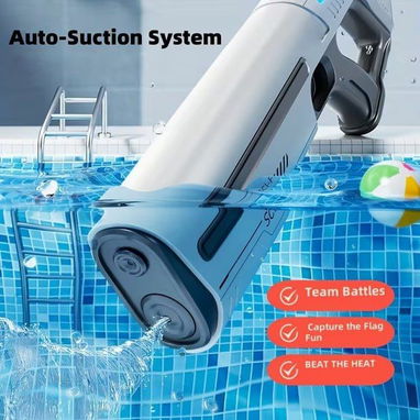 Pistola de Agua Eléctrica Estilo Rifle - 5/6