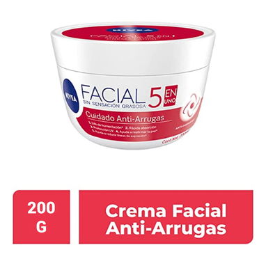 Crema Facial Antiarrugas Nivea (200g) - Img 125884279