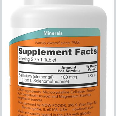 Selenium 100 mcg, 100 Tabletas - 2/2