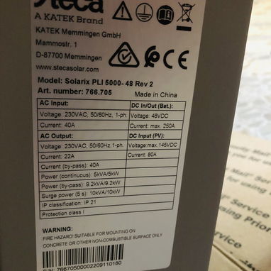 INVERSOR CONTROLADOR Y CARGADOR DE 5000 WATTS (5-KILOS) PARA SUS PANELES SOLARES - WhatsApp 55108123 - Img 121641156