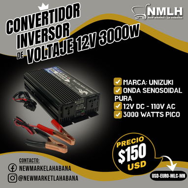 Convertidores/Inversores de voltaje 12v y 72v (2) - Img 113493756