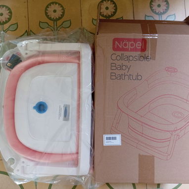 Bañadera plegable para bebé (nueva en su caja) - 3/4
