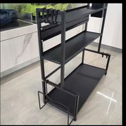 ** Organizador de Cocina – 3 Niveles en Acero al Carbono - Img 55550258