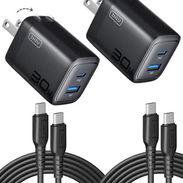 Cargador Carga Rápida INIU 30W PD QC 3.0 con Cable USB-C 1.5m - Img 55777385