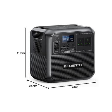 Estación de energía portátil 1800 W 1152 Wh Bluetti AC180 - 2/3