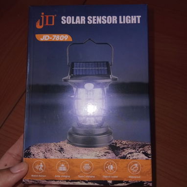 💡 LAMPARA ☀️ SOLAR ESTILO FAROL CON SENSOR DE MOVIMIENTO. MENSAJERÍA CON FACTURA Y GARANTÍA. TL 54833699 - Img 125839824
