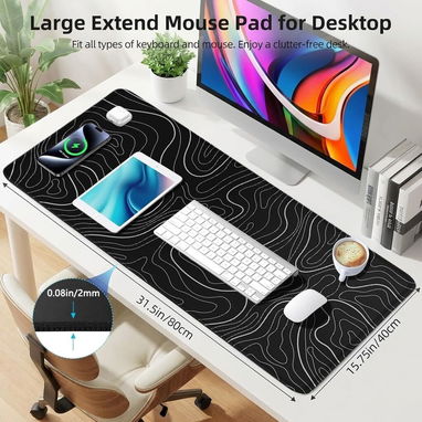 Mousepad Gamer XL | Color Negro - 3/3