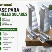 BASE PARA PANELES SOLARES - Img 56861092
