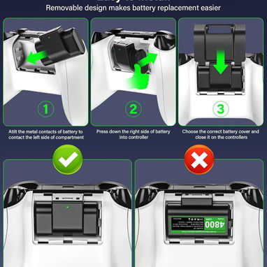 ☎️53544655 🛵 Entrega Disponible ⭐ Paquete de Baterías Recargables para Controlador Xbox con Estación de Carga⭐ - Img 110416261