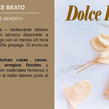 DOLCE BEATO suministro y aseguramiento a celebración - Img 119517987