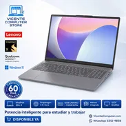 👉LENOVO IDEAPAD SLIM 3.USTED ESTRENA🎁🎁🎁...SNAPDRAGON X..16GB DDR5/512GB SSD - Img 55496647