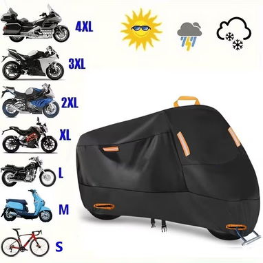 CAPAS DE MOTOCICLETAS CONTRA SOL Y LLUVIA !!! - 2/5