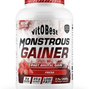 Mass gainer Vitbest-Fresa-7.7 lb - Img 56027963