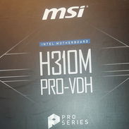 53832273 motherboard MSI H310 PRO-VDH !!!Nuevo en Caja!!! 8va generación - Img 55856317