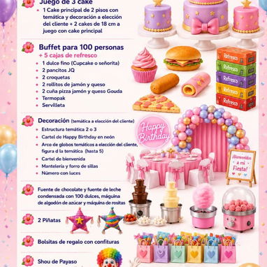 COMBOS DE CUMPLEAÑOS PARA NIÑOS - Img 123157282