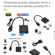 Cable HDMI 1080 HD compatible con VGA - Img 45612068