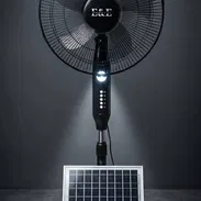 Ventilador recargable con panel solar - Img 55572114