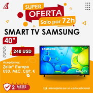Smart TV Full HD con aplicaciones, cajita y soporte a la pared - Img 51211661