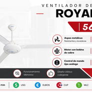 🔥 VENTILADOR DE TECHO ROYAL 56 PULGADAS” 🔥 - Img 55499154