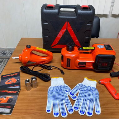 🚧 3 EN 1 🚧 GATO ELÉCTRICO - COMPRESOR ELÉCTRICO - LLAVE DE IMPACTO. (3 EN 1). FACTURA Y GARANTÍA. TL 54833699 - Img 108866797