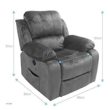 Sofá Reclinable Eléctrico uper calidad (lyn - Img 123337733