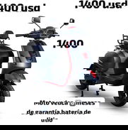 Moto electrica ,batería de litio ,bicimoto y moto de combustible con chapa - Img 49392706